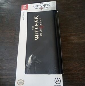 Nintendo Switch The Witcher 3 Wild Hunt Black Stealth Case *NEW*